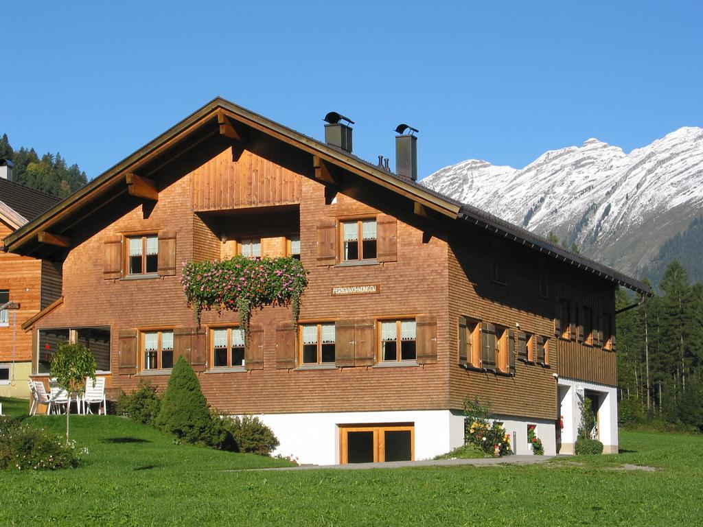 Haus Felder Schoppernau Leilighet Eksteriør bilde